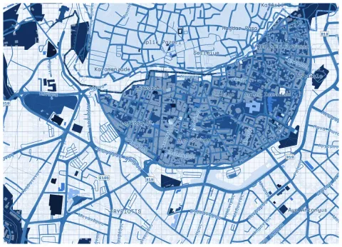 Preview of Nicosia, whiteprinted